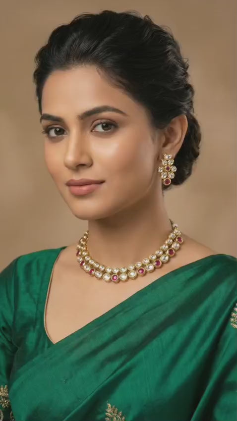 Kundan Jewellery Set