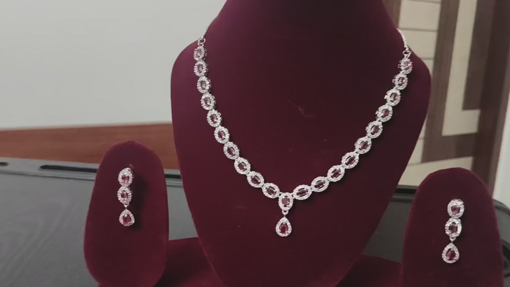 American Diamond Jewellery Collection Online in India | Tiyana Jewels