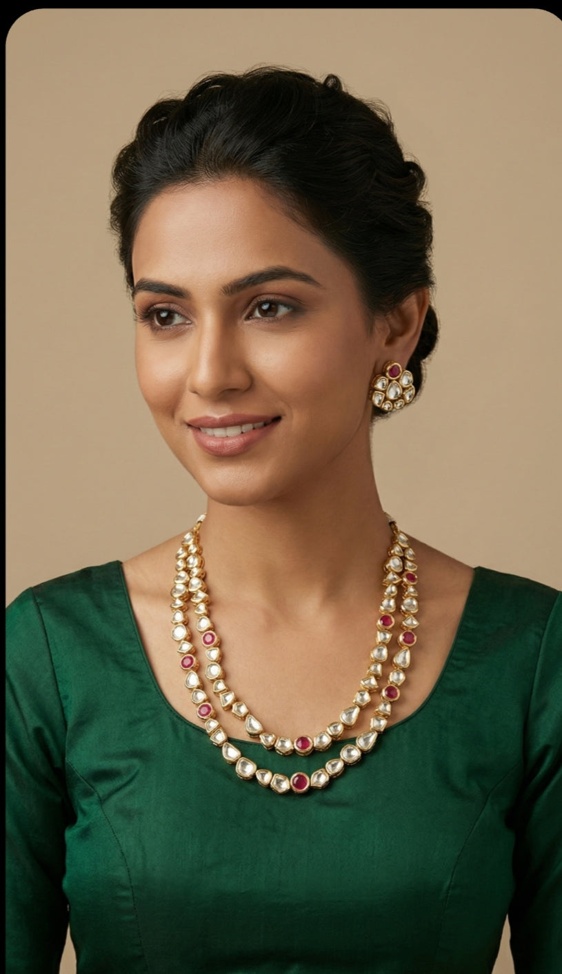 Tiyana Jewels Kundan Jewellery Set