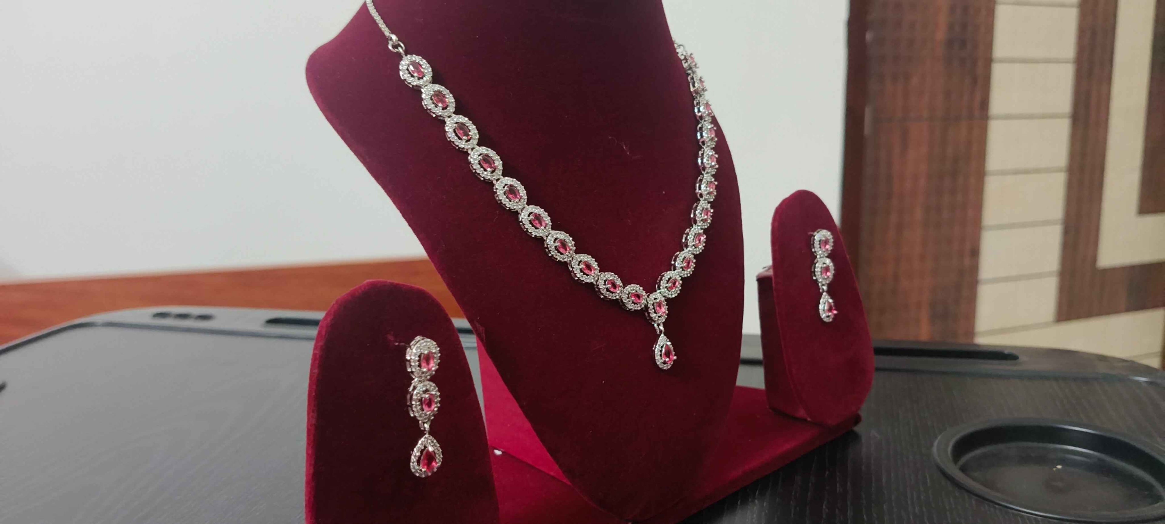 American Diamond Jewellery Collection Online in India | Tiyana Jewels