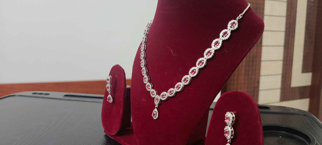 American Diamond Jewellery Collection Online in India | Tiyana Jewels