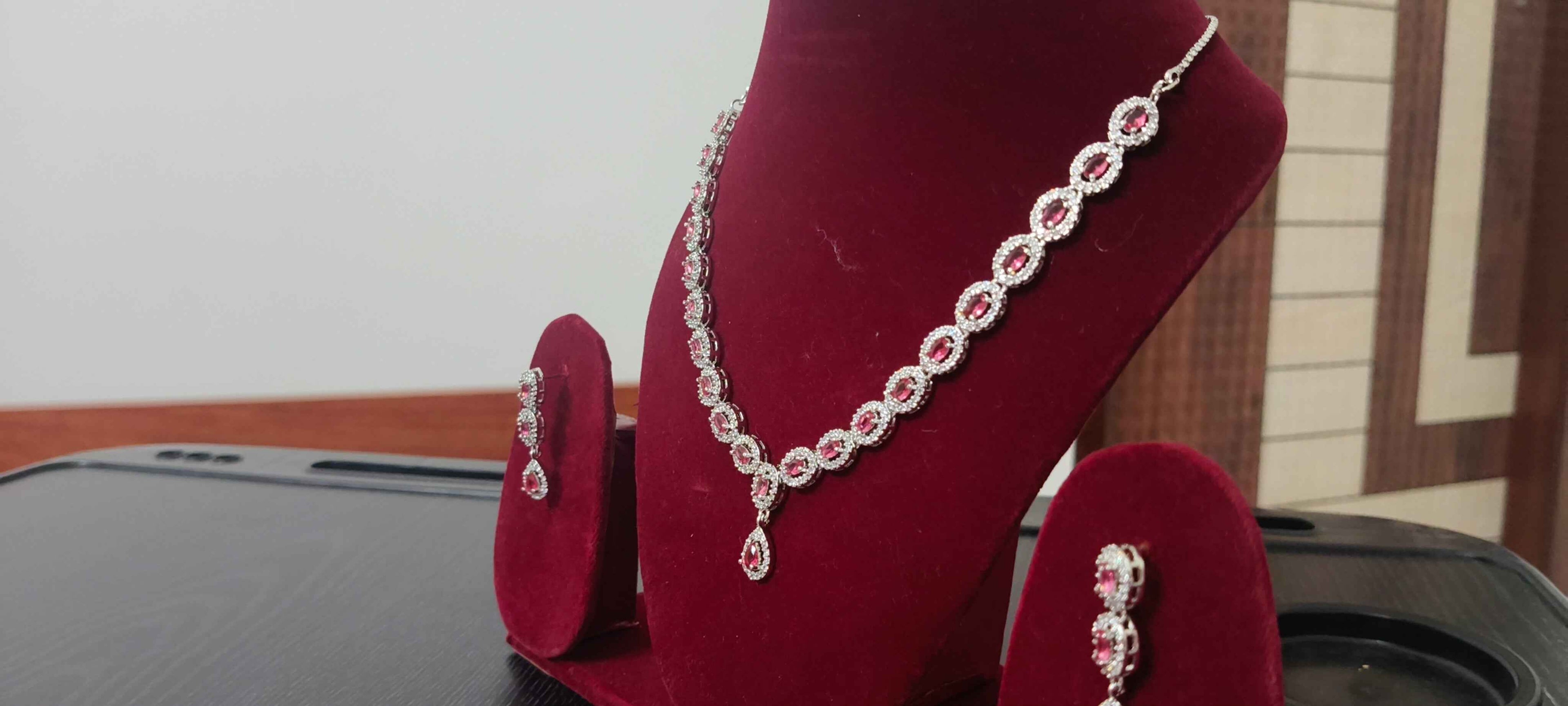 American Diamond Jewellery Collection Online in India | Tiyana Jewels