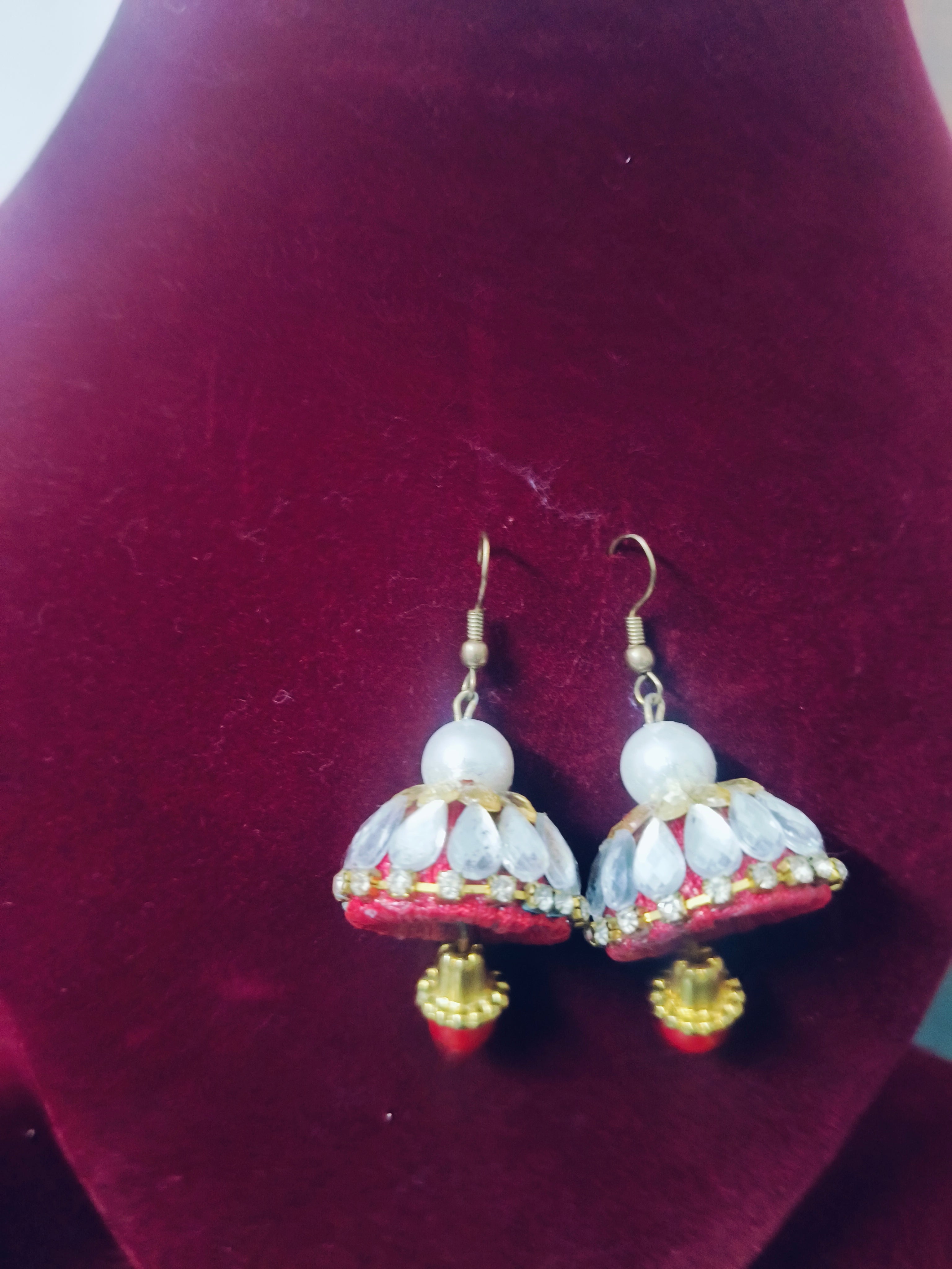 Silk Thread Earring