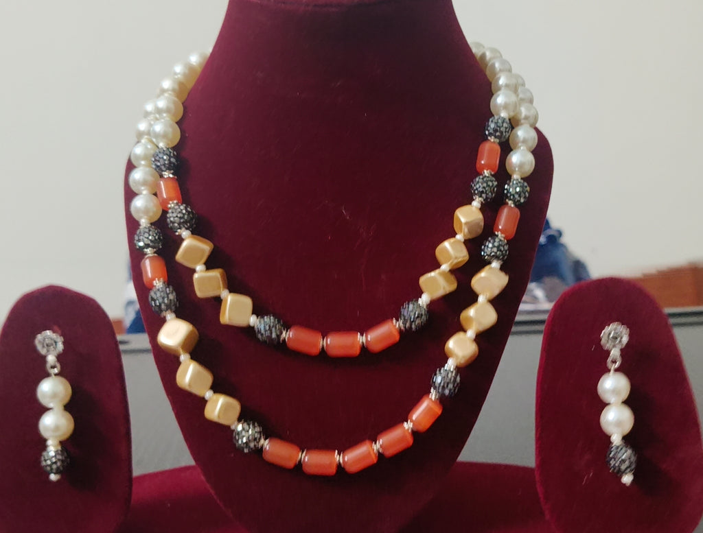 TIYANAJEWELS Classic Freshwater Pearl Necklace | Elegant Pearl Jewellery for Women