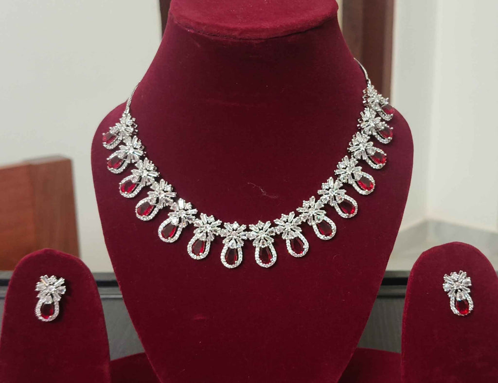 American Diamond Jewellery Set for Women | Elegant Wedding Collection – Tiyana Jewels