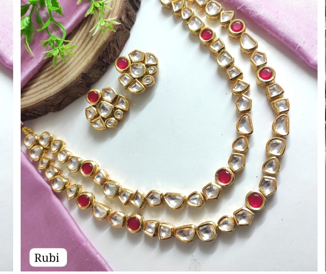 Tiyana Jewels Kundan Jewellery Set